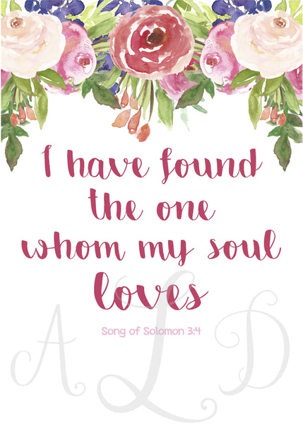 Valentine's Day (February) Monthly 8x10 Printable