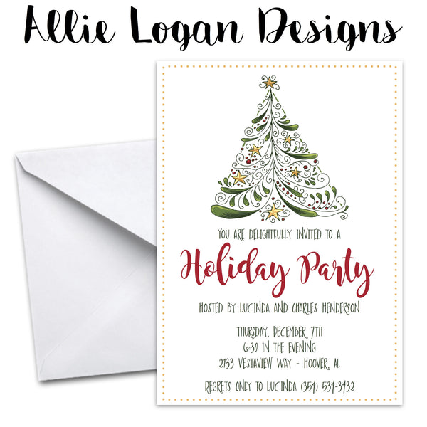 Holiday Party Invitation