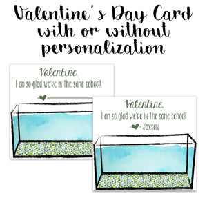 School of Fish Valentine Card