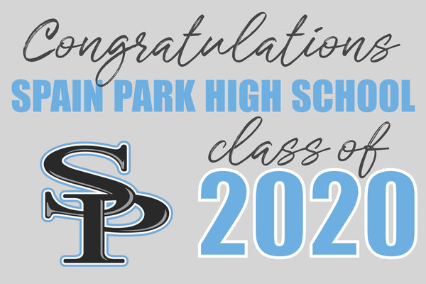 Spain Park High School Senior Shout Out Yard Sign